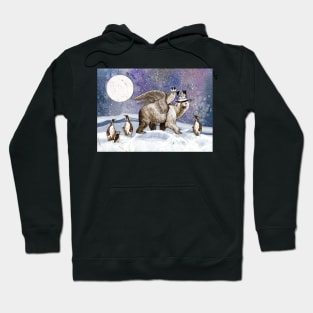 Polar Holiday Travel Hoodie